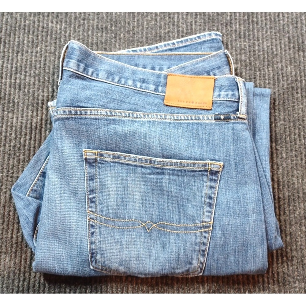 Lucky Brand 427 Athletic Boot Jeans Men's Size 38 X 30 Casual Cotton Denim Blue
